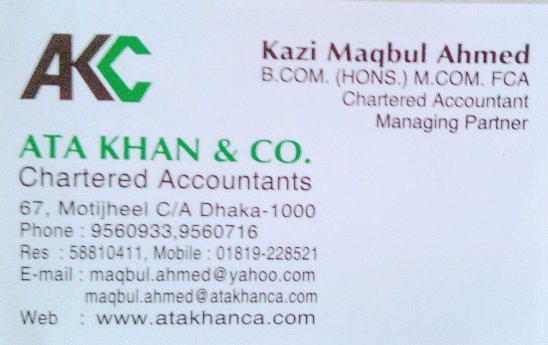 ATA KHAN & Co Ltd